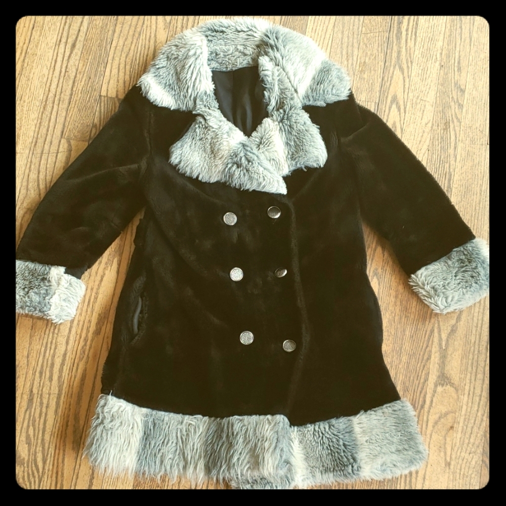 Vintage faux fur coat
